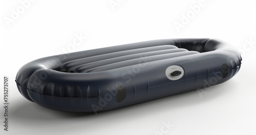 A side view of an air mattress pump showcasing its sleek and modern design making it a stylish addition to your camping gear or home essentials.