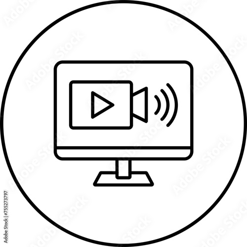 Live Stream Icon