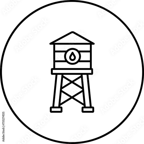 Water Tower Icon