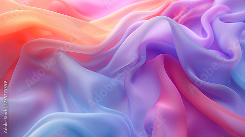 background wallpaper in the style of pastel rainbow silk, soft colors, pastel colors