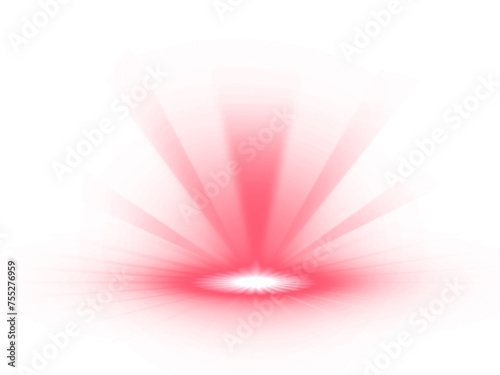 lighting effect.