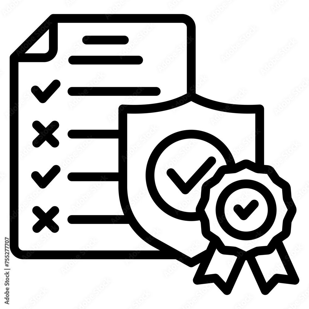 Shield Checkmark Icon Element For Design Shield Checkmark Icon Element For Design