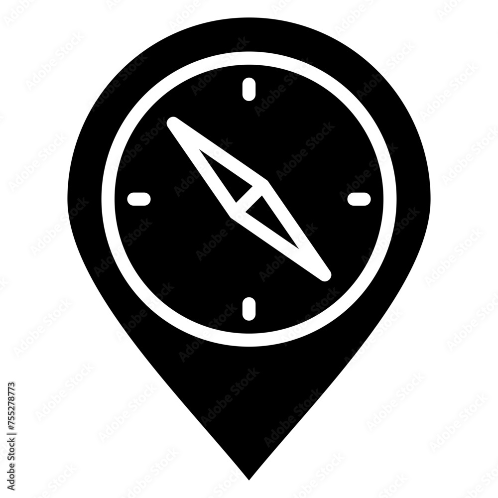 Compass Icon Element For Design Compass Icon Element For Design