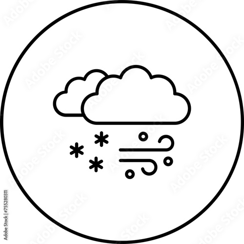 Snow Storm Icon