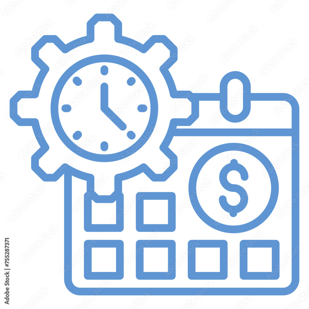 Time Management Icon Element For Design Time Management Icon Element For Design