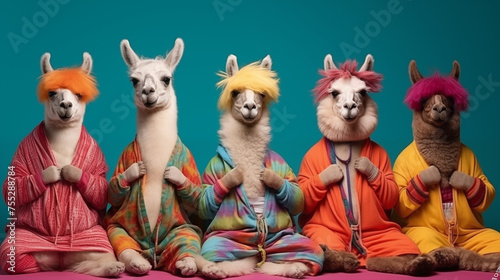 group of llama