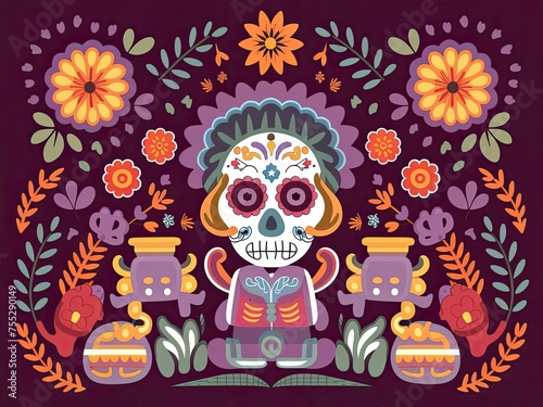 Day of the Dead with Generative AI. © CarlosTamsui