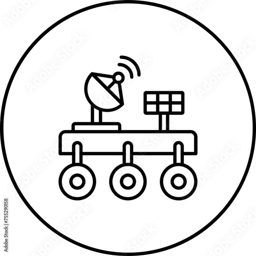 Space Rover Icon