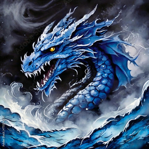 blue dragon © 경민 원