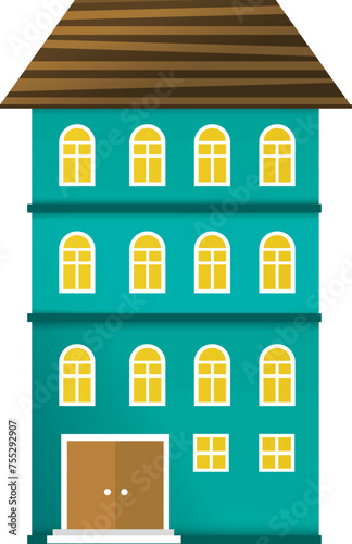 Colorful apartment