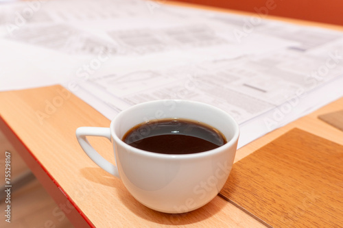 Café en la oficina