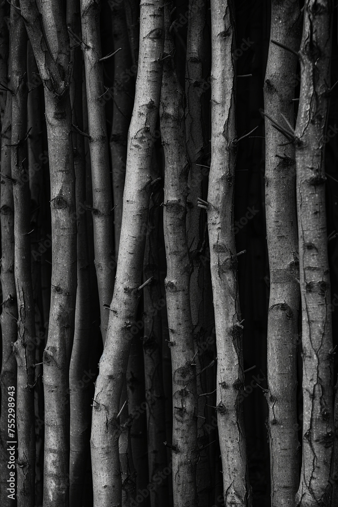Fototapeta premium Texture of tree trunks