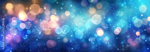 Colorful Bokeh Lights Background