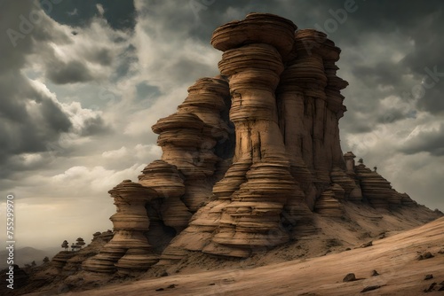 Rugged plateaus standing as sentinels, a silent testament to the artistry of erosion.