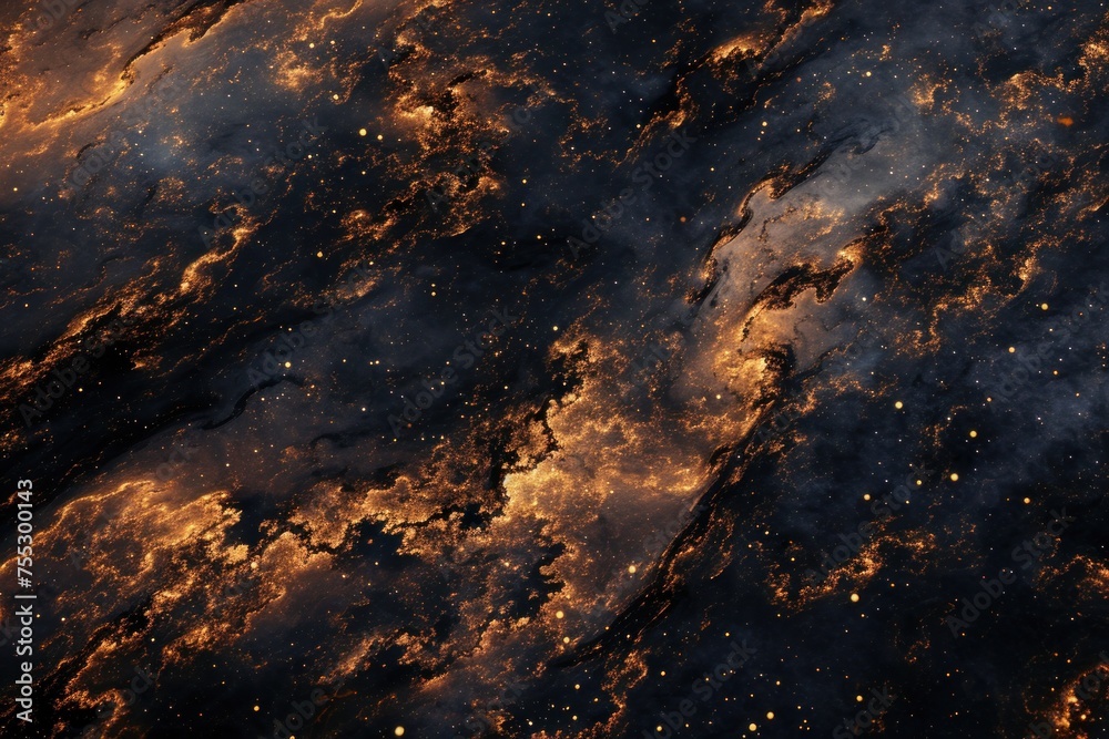 Cosmic Marble Patterns