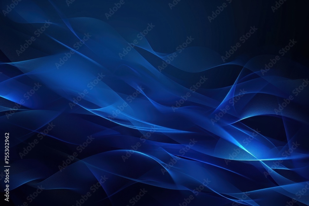 Abstract Blue Wavy Background Abstract Blue Wavy Background