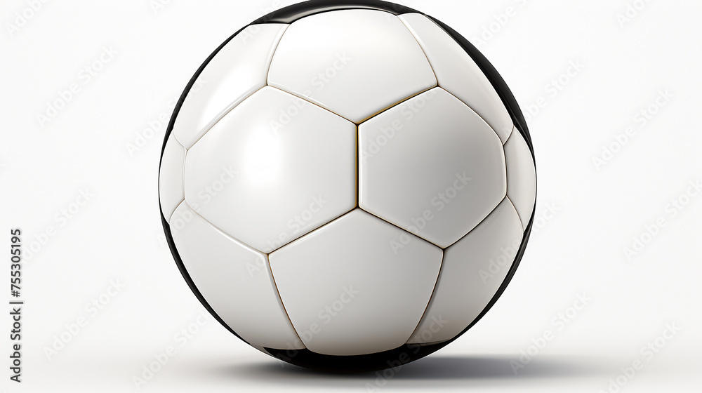 Fototapeta premium Soccer ball isolated on white background