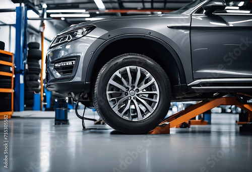 Car care maintenance and servicing Tires photo