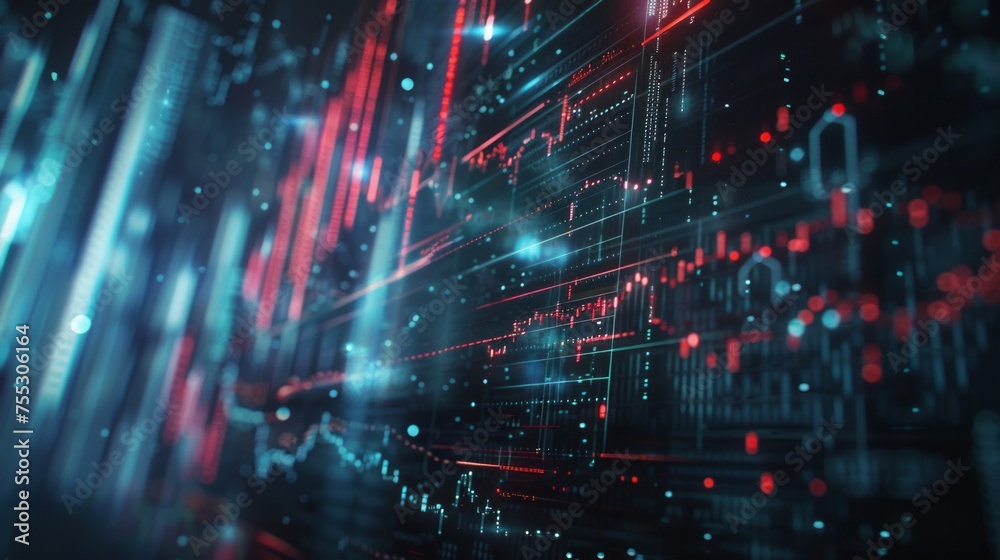 Digital technology-themed background, information dissemination, Currency, and Stock Exchange Charts. Digital data background, trading background. AI Generated. Digital technology-themed background, information dissemination, Currency, and Stock Exchange Charts. Digital data background, trading background. AI Generated.
