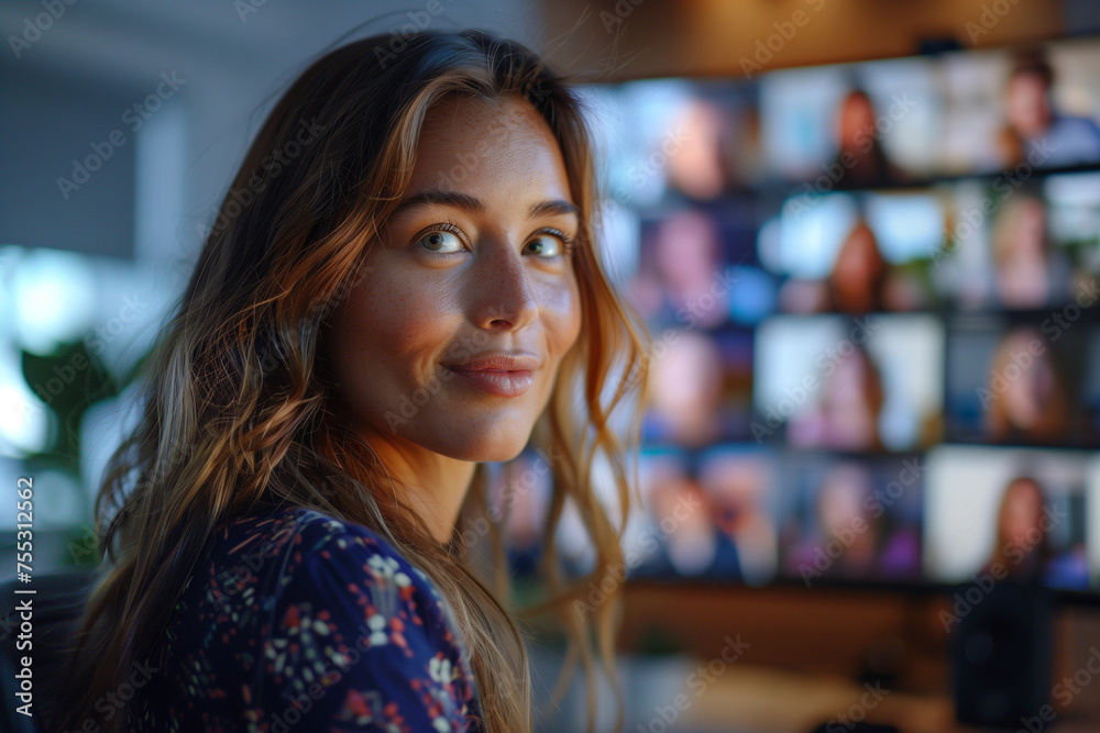Video conference background work from home Video conference background work from home