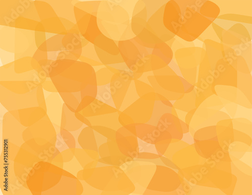 Abstract background in yellows and oranges  inspired by the organic shapes and colors of peaches and apricots.
