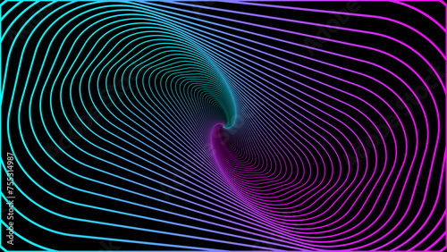 Line spiral abstract background. Abstract line gradient background with shiny color can be used in cover design  book design  poster  flyer  website. EPS 10