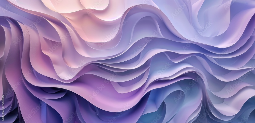 Obraz premium Abstract Colorful Wavy Background