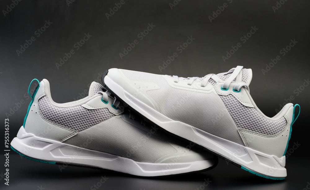 White fitness sport shoes White fitness sport shoes