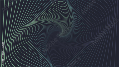 Fototapeta Naklejka Na Ścianę i Meble -  Line spiral abstract background. Abstract line gradient background with shiny color can be used in cover design, book design, poster, flyer, website. EPS 10