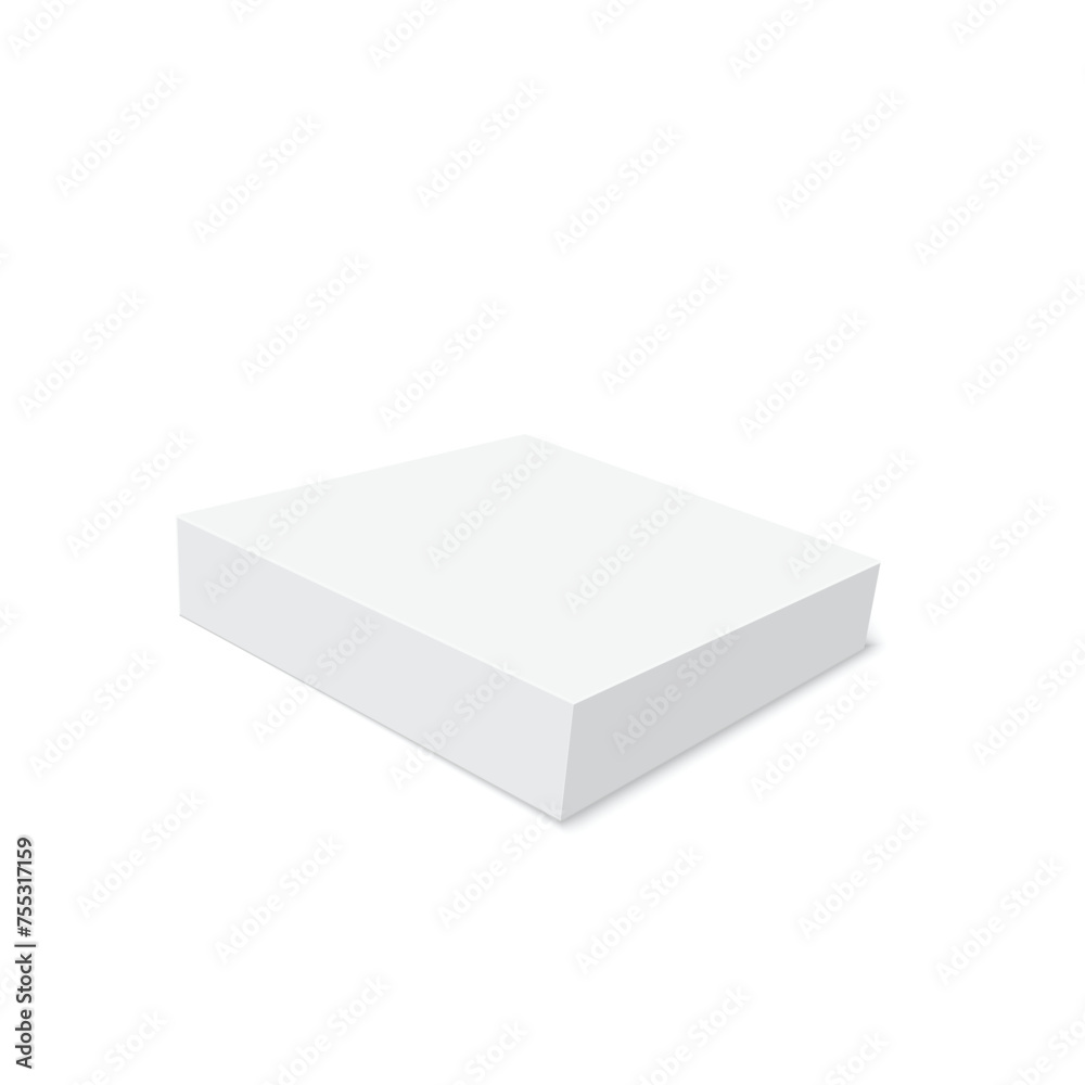 Realistic cardboard boxes mockup. Can be use for food, cosmetic, software and etc. Vector