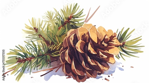 １つの松ぼっくりテクスチャー8