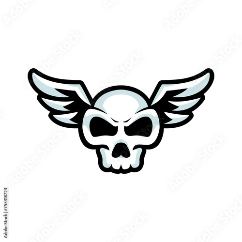 Skull Logo Template
