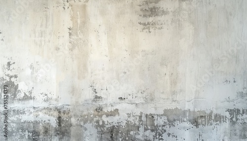 Generative AI image of abstract concrete wall  in the style of layered acrylic washes  white