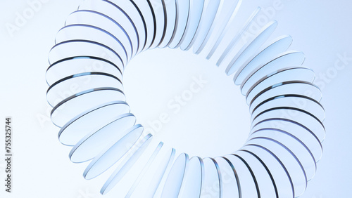 abstract 3d background, glass, shaders, design futuristic background, wallpaper, key visual, glass lights, luxury, design, glass disks, circle array, 