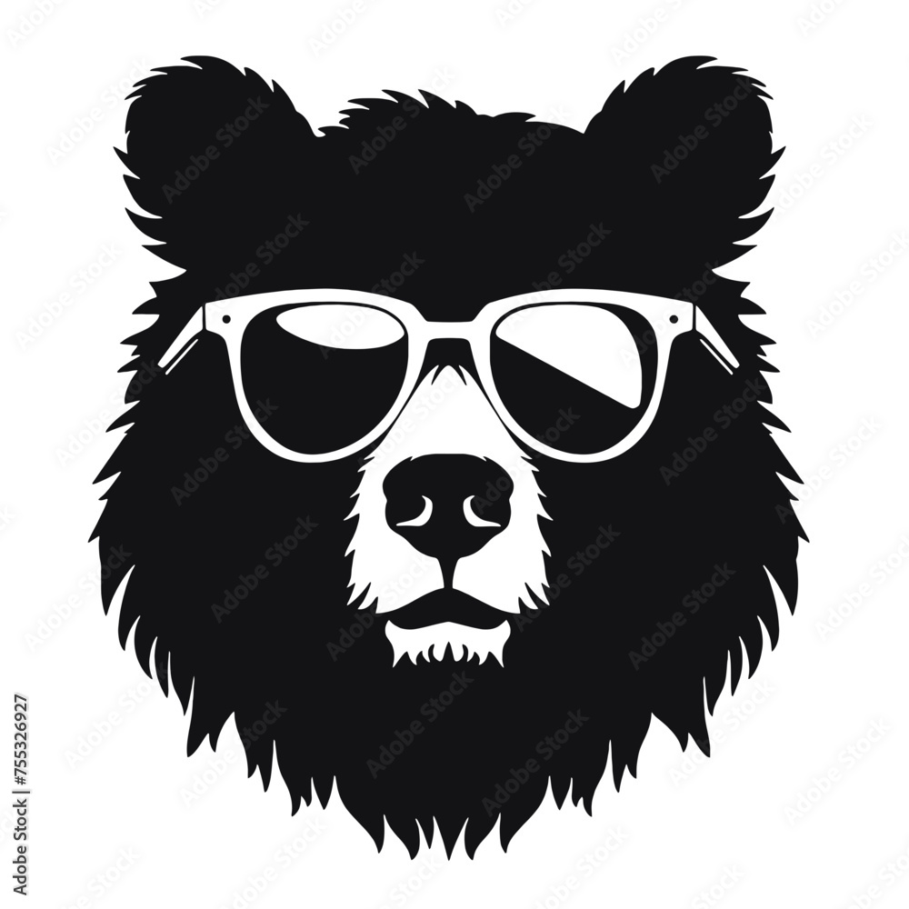 Bear Wearing Glasses