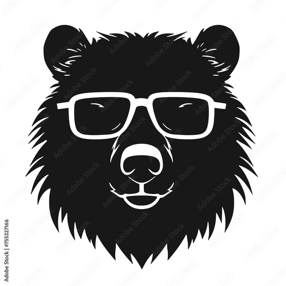 Bear Wearing Glasses