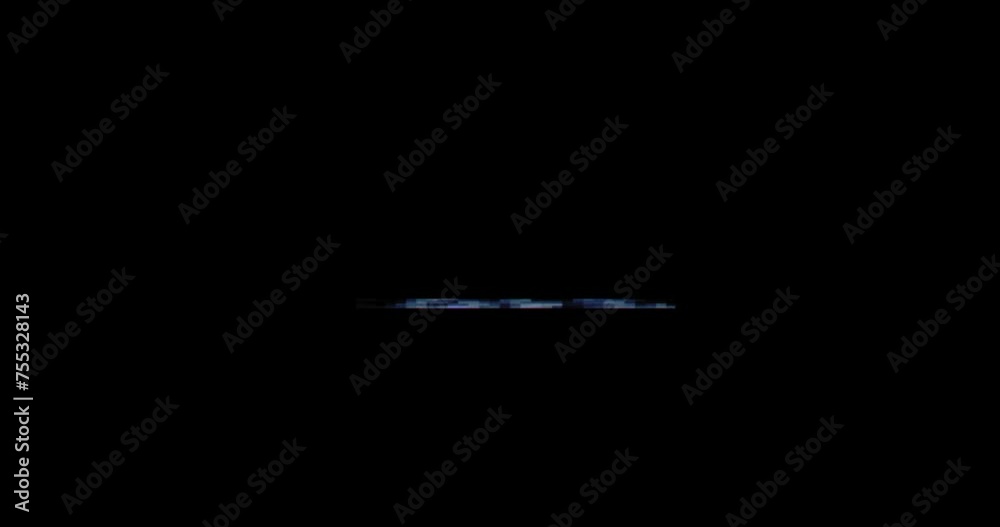 Glitch noise static television VFX. Visual video effects stripes background, tv screen noise glitch effect. Video background, transition effect for video editing, intro and logo reveal with sound Glitch noise static television VFX. Visual video effects stripes background, tv screen noise glitch effect. Video background, transition effect for video editing, intro and logo reveal with sound