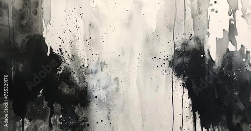 Abstract Watercolor Streaks Background