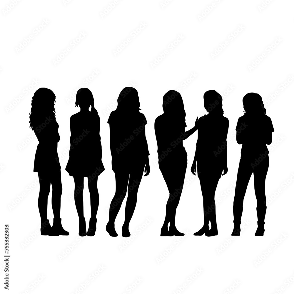 silhouette women, collection