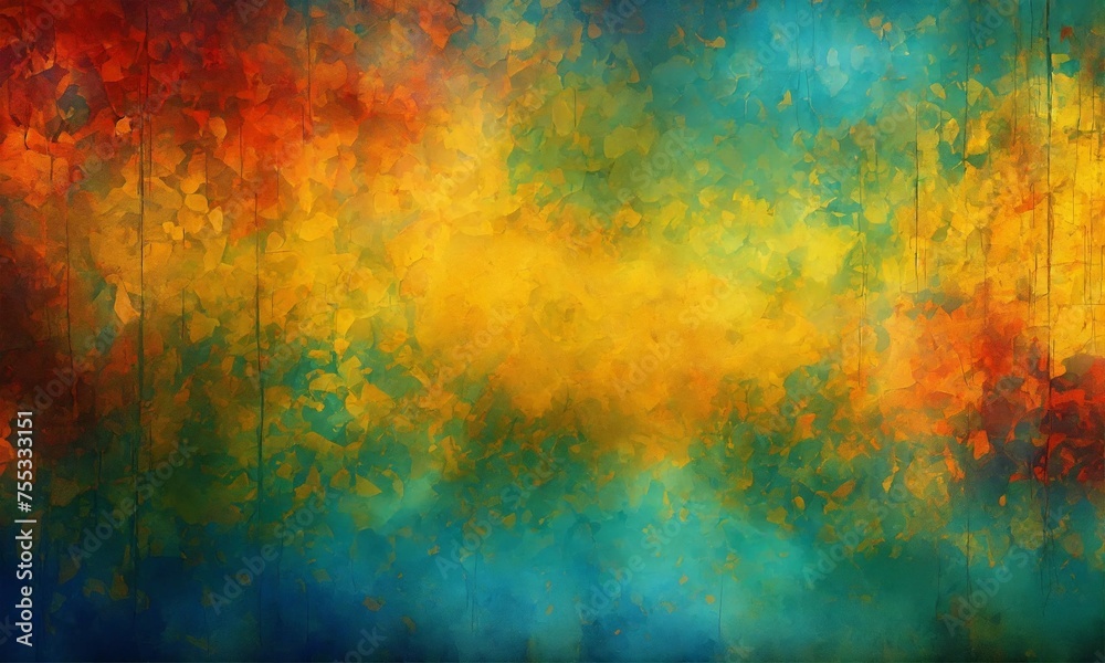 Fototapeta premium Abstract grunge art background texture with gradient color