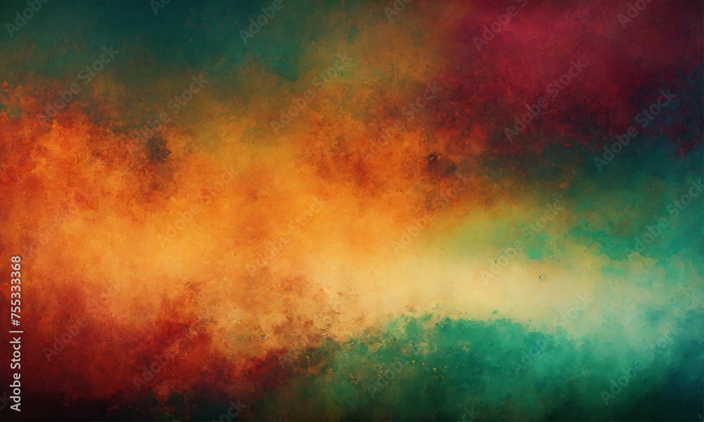 Fototapeta premium Abstract grunge art background texture with gradient color
