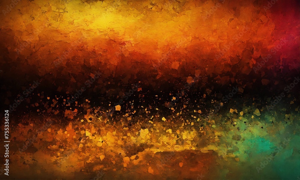 Fototapeta premium watercolor gradient background. Abstract hand paint square stain backdrop