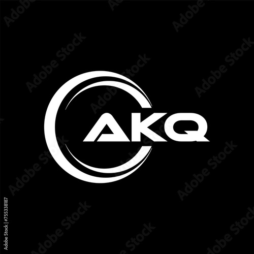 AKQ Letter Logo Design, Inspiration for a Unique Identity. Modern Elegance and Creative Design. Watermark Your Success with the Striking this Logo.