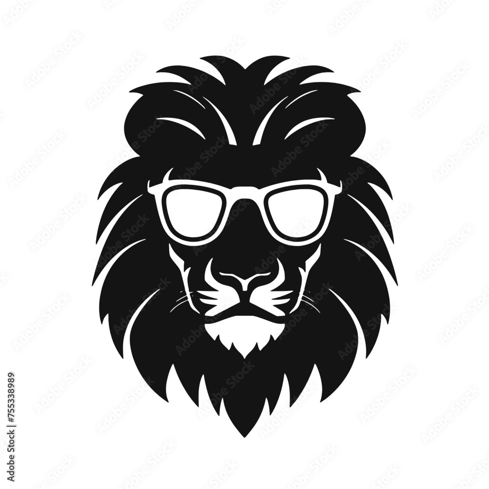 Lion with Sunglasses Lion with Sunglasses