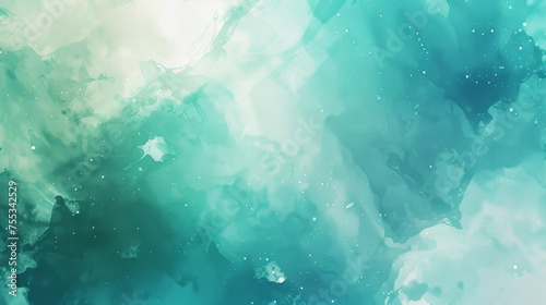 Abstract Watercolor Fluid Background