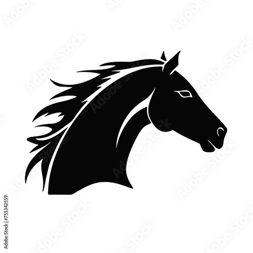 Fototapeta Naklejka Na Ścianę i Meble -  Horse logo