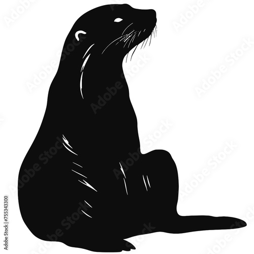 Otter  Silhouette 