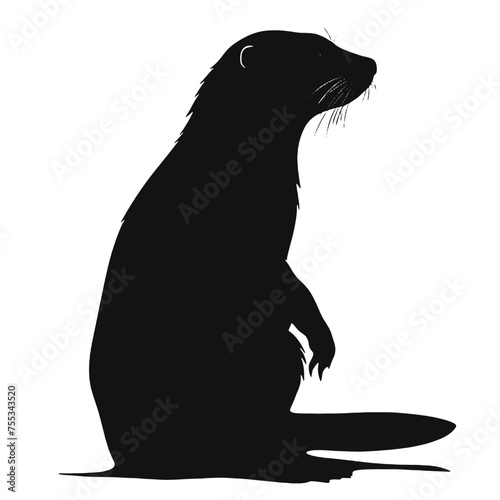 Otter  Silhouette 