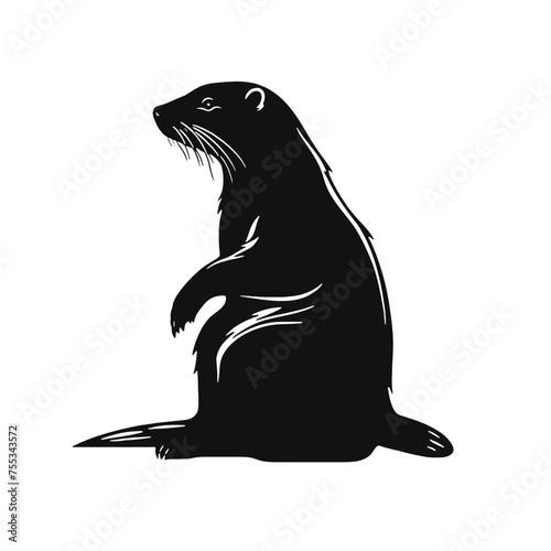 Otter  Silhouette 
