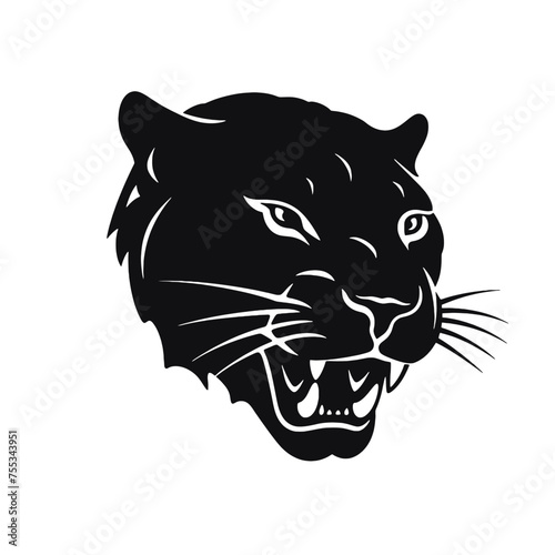 black panther Silhouette  